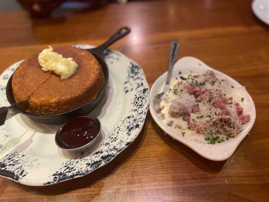 Cornbread & fried oysters