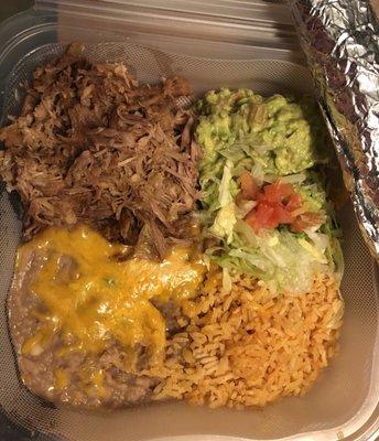 carnitas plate