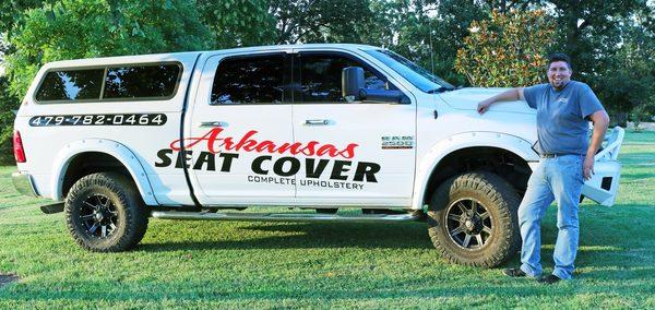 Michael Velez, owner and operator of Arkansas Seat Cover