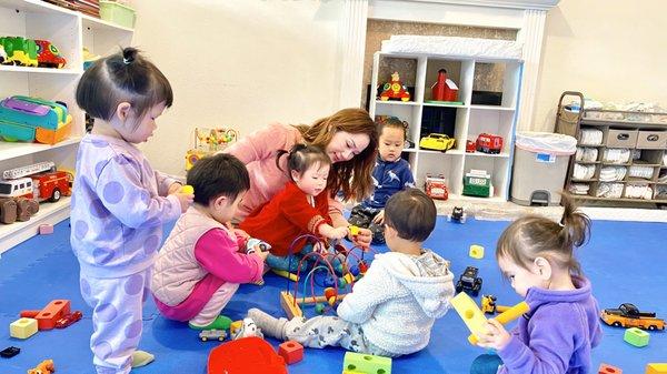 Children playing together