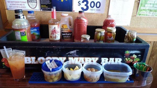 Bloody Mary bar