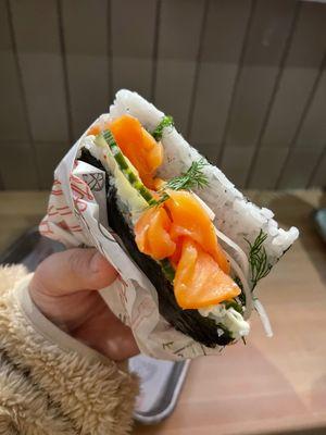 Lox In Translation sushi sando from Sushi Dori