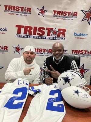 Me and football players, Emmitt Smith #22