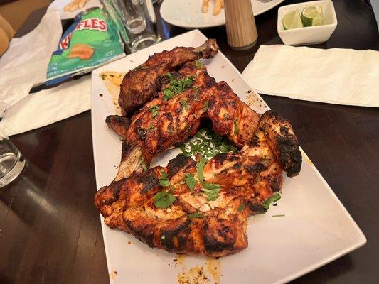 2 Piece Chicken Tikka, Breast and Leg Piece