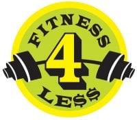 Fitness 4 Less logo