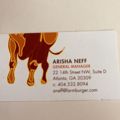 Business card