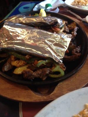 Fajitas for two