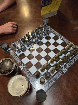 our IPA and chess