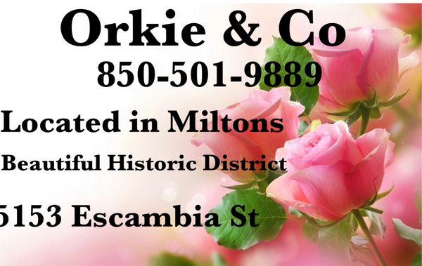 Orkie & Co. Hair and Nails located inside Beauty's shop 5153 Escambia St. in Milton