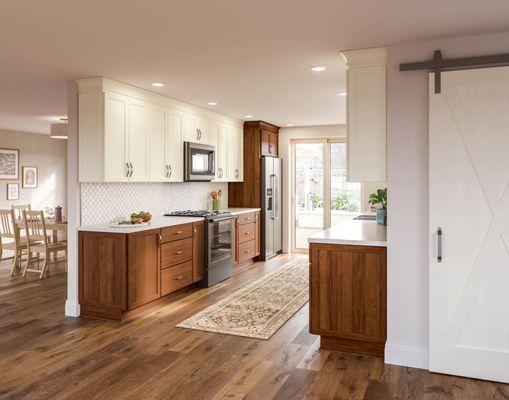 Kitchen cabinet remodeling