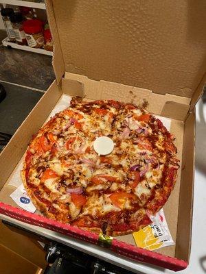 BBQ Chicken Pizza