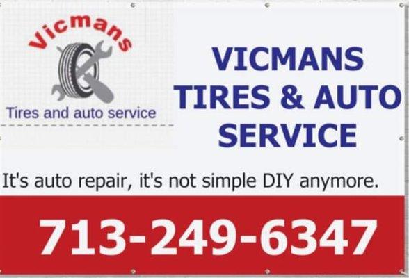 Vicman's tires and Auto Service