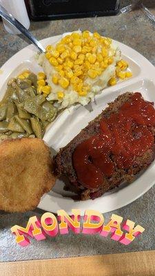 Meatloaf lunch special