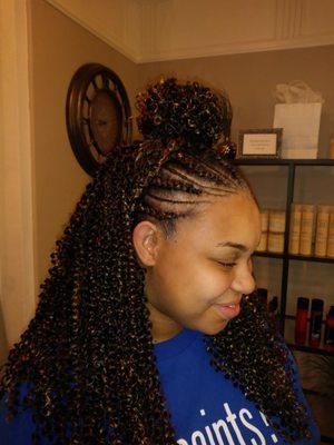 Crochet great protective style fun and stylish ... Easy care a good 6 week hair style great for tge Gym!