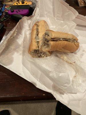 Mushroom Cheese Steak