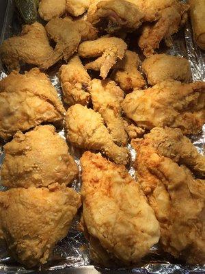 Fry chicken