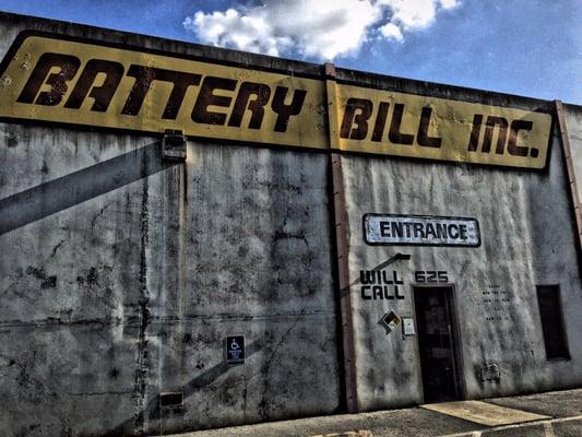 Front Entrance of Battery Bills