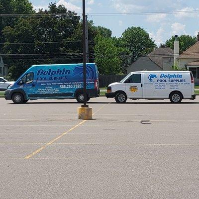 Business Trucks are ready to go and assist with home installation and service calls.  7/4/2023