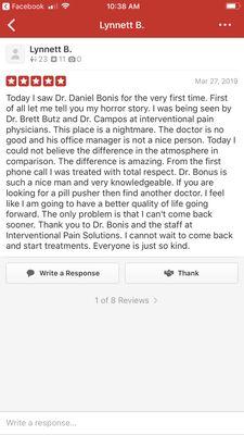 Patient Testimony