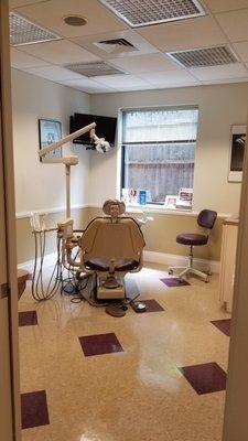 One of our clean and comfortable patient rooms.