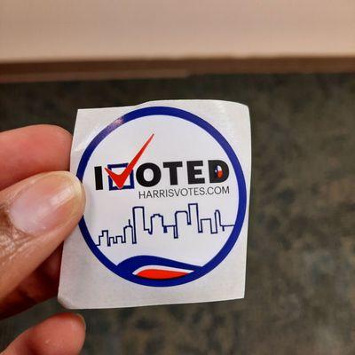 Early voting 2024. Go vote!