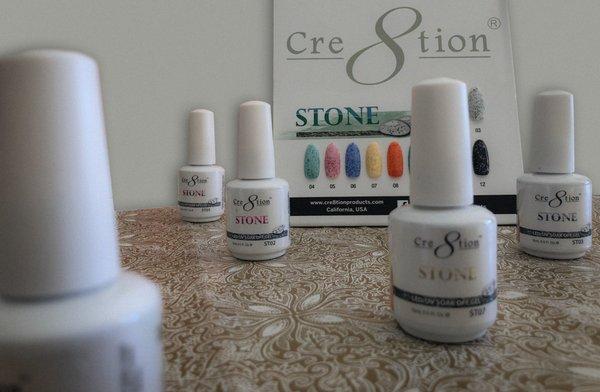 Cre8tion (Stone) Collection.