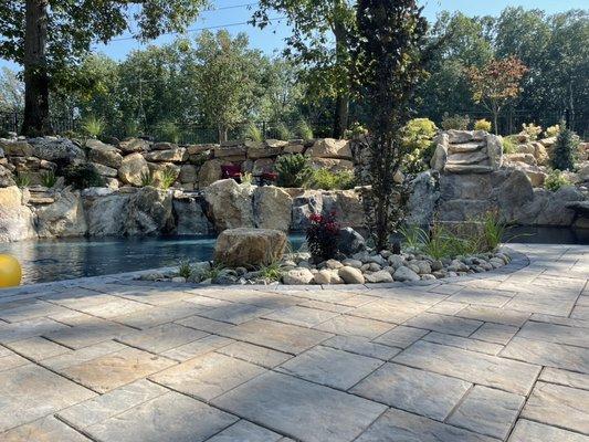 Pool paver work