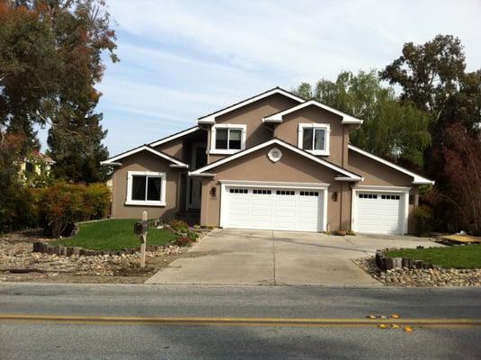 New windows, stucco and roof in San Jose