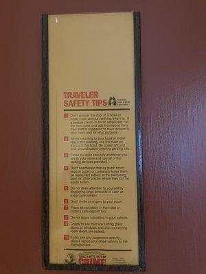 Smoke stained door safety tips.