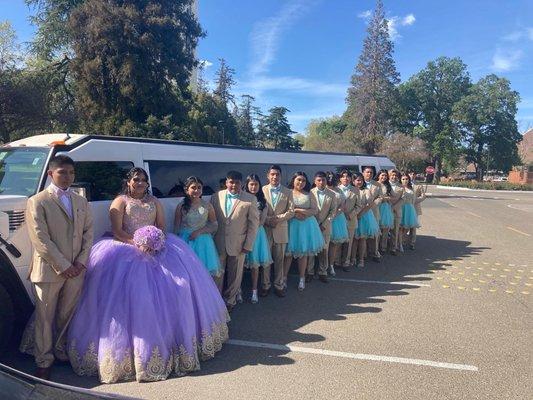 Quinceanera Limo