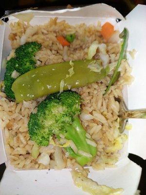 Vegetable fried rice