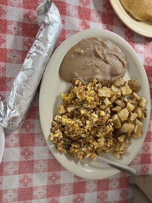 Chorizo & Eggs (Breakfast Plates)