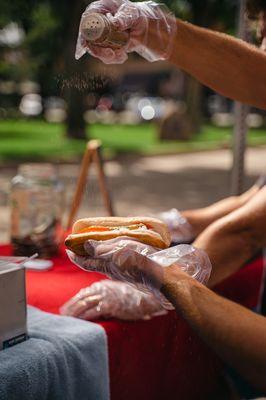 Celery salt is the cherry of top of the world famous Chicago Dog!