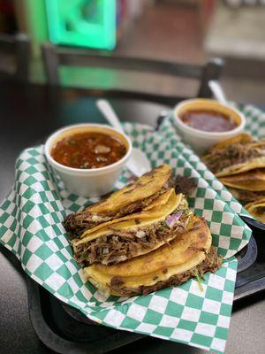 Birria Quesa Tacos Special