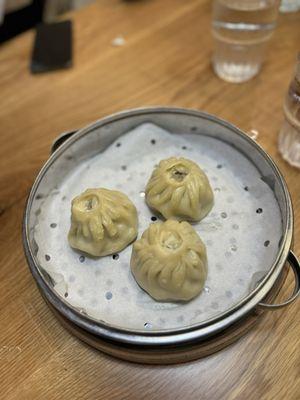 Mongolian dumpling Buuza with beef