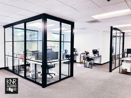 Office partitions