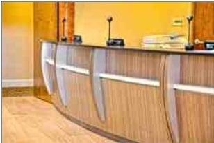 Front desk