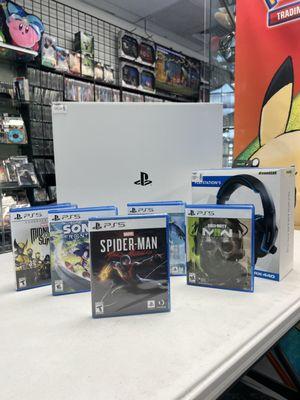 PS5 Consoles and games come through the stores regularly.