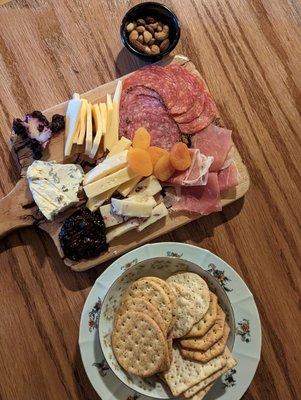 Small charcuterie board, $16 (as of January 14th)