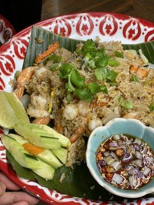 Shrimp Thai fried rice