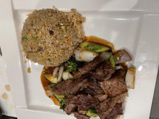 Beef hibachi