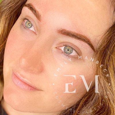 Microblading + Shading/ Combination Brows by Emily Manbeck Cosmetic Artistry