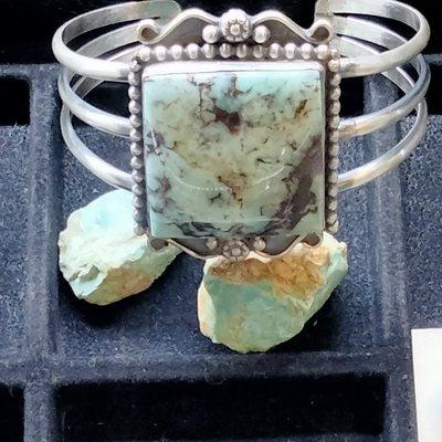 Dry Creek Turquoise cuffs