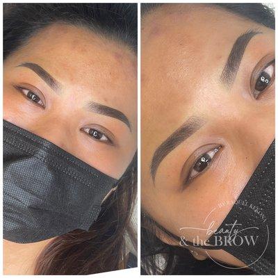 Ombre Powder Brows by Raquel