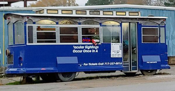 New food truck vehicle- tamale trolley car