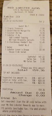 Overcharged $12.00 for my Lobster! Unacceptable! Poor management and poor training!