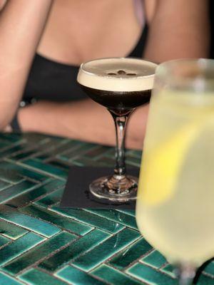 French 75 & Espresso Martini