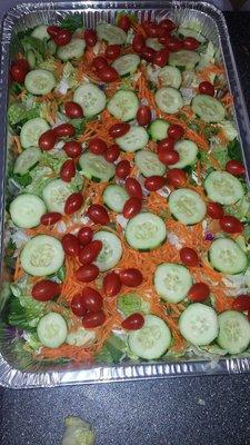 A fresh green salad goes great with any meal!