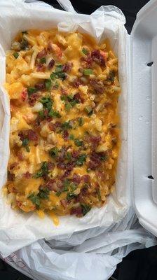 Macaroni and Crawfish Tater