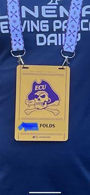 ECU recruiting invite